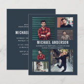 Budget Midnight 6 Foto Chalkboard Afstudeerder Par (Voorkant / Achterkant)