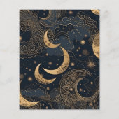 Budget Midnight Blue Goud Hemelbruiloft (Achterkant)
