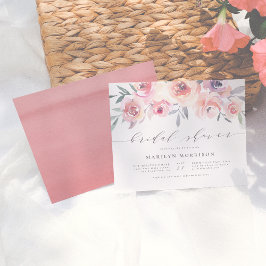 Budget Midsummer Bloemrijke Aquarel Bruidsdiner