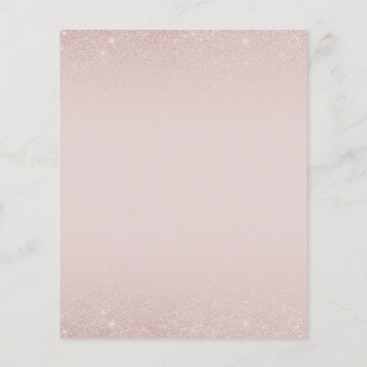 Budget Milestone 40th Birthday Champagne Invite (Achterkant)