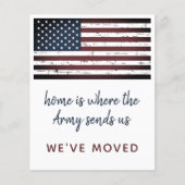 Budget Militaire PCS Verhuizing We Hebben Verhuisd (Voorkant)