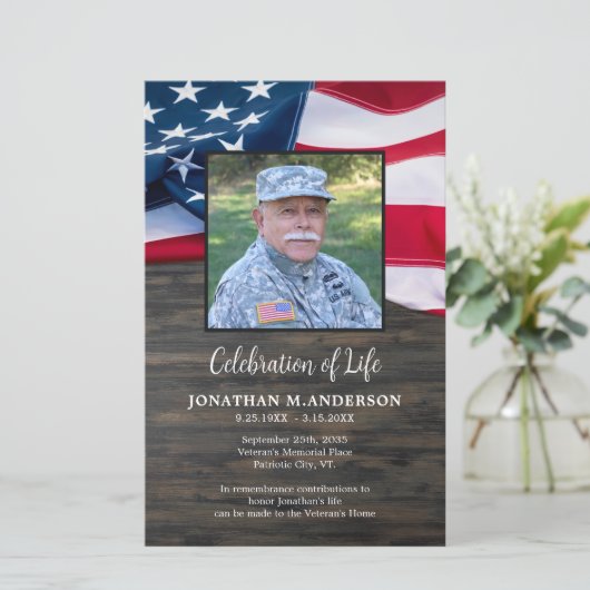 Budget Militaire Viering van het Leven Programma (Staand voorkant)