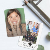 Budget MINI FORMAT 4 foto afstudeer aankondiging