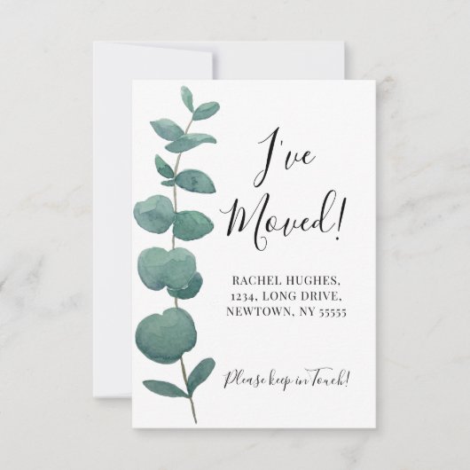 Budget Mini ik heb de aankondiging van Eucalyptus  (Voorkant)