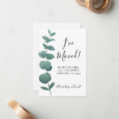 Budget Mini ik heb de aankondiging van Eucalyptus  (Voorkant / Achterkant in situ)