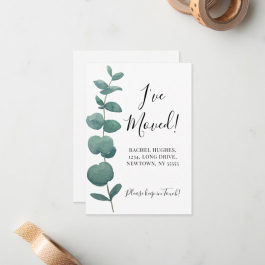 Budget Mini ik heb de aankondiging van Eucalyptus  (Voorkant / Achterkant in situ)