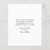 Budget Minimale Script 3 Foto Baby Hartelijk dank (Achterkant)