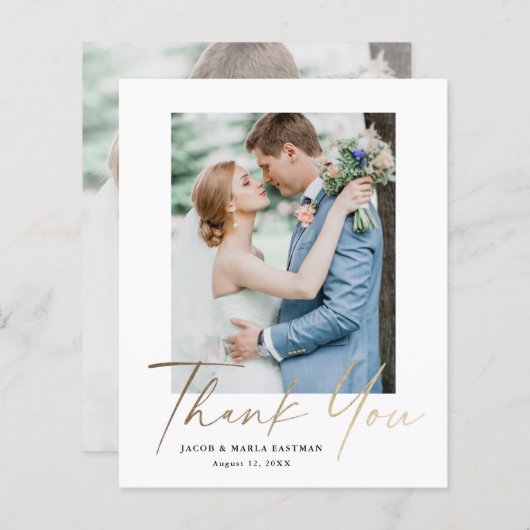 Budget Minimale Script Photo Wedding Hartelijk dan (Voorkant / Achterkant)