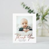 Budget Minimale scriptfoto-Baby Hartelijk dank (Staand voorkant)