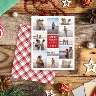 Budget Minimalist 12 Fotocollage Kerstmis