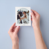 Budget Minimalist Arch Foto Dank Je Kaart (Hand)