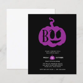 BUDGET Minimalist BOO Halloween Feest