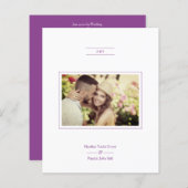 Budget minimalist Elegant Photo Script Wedding (Voorkant / Achterkant)