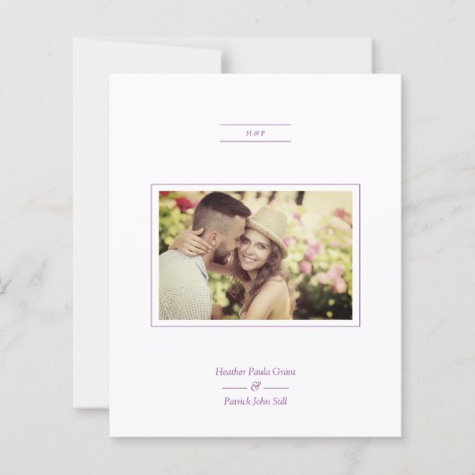 Budget minimalist Elegant Photo Script Wedding (Voorkant)