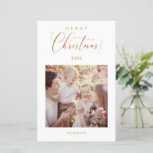 Budget minimalist kerstfoto's (Staand voorkant)