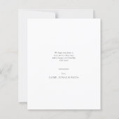 BUDGET Minimalist Merry Christmas Family Photo (Achterkant)