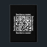 budget minimalist QR Code Business Keychain Button<br><div class="desc">a budget Qr minimalist design suitable for businesses !</div>