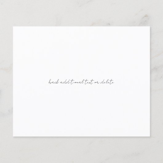 Budget minimalist Vijf foto's met pretentieuze ker (Achterkant)