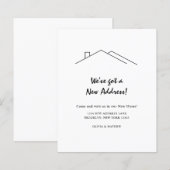 BUDGET Minimalist We hebben een nieuw adres aan he (Voorkant / Achterkant)