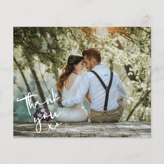 Budget minimalist XO-fotografische kaart (Voorkant)