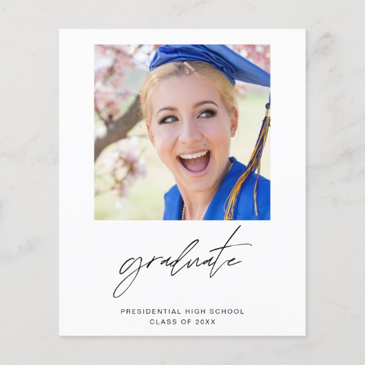 Budget minimalist Ze deed het Afstudeerfeest (Achterkant)