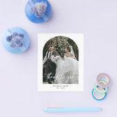 Budget minimalistische Arch Foto Hartelijk dank Flyer (Enkel)