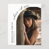 BUDGET Minimalistische boog foto Pet Tassel Afstud (Achterkant)