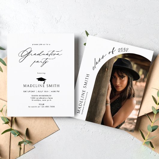 BUDGET Minimalistische boog foto Pet Tassel Afstud