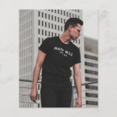 Budget minimalistische foto Hij deed het Afstudere (Achterkant)