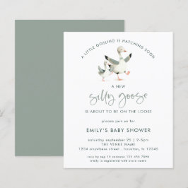 Budget Minimalistische Gekke Gans Baby shower