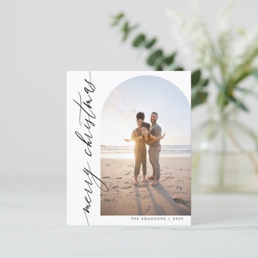 Budget Minimalistische Kalligrafie Arch Vrolijk Ke (Staand voorkant)