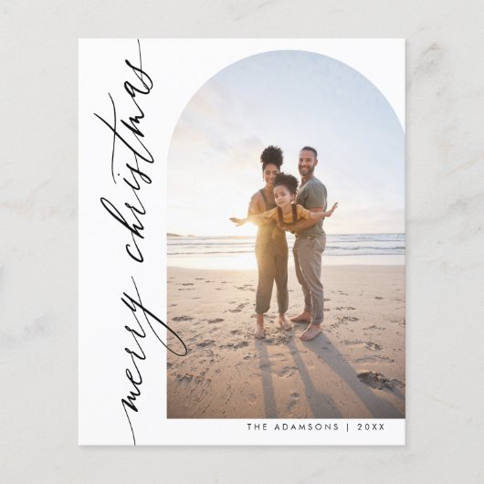 Budget Minimalistische Kalligrafie Arch Vrolijk Ke (Voorkant)