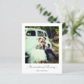 Budget minimalistische kerst | Getrouwd en vrolijk (Staand voorkant)