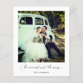 Budget minimalistische kerst | Getrouwd en vrolijk (Voorkant)