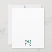 BUDGET Minimalistische Martini Groene Verjaardag  (Achterkant)