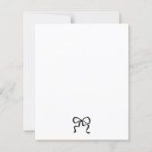 BUDGET Minimalistische Martini Zwart & Wit Verjaar (Achterkant)