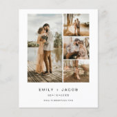 Budget Minimalistische Moderne Elegante Trouw Simp (Voorkant)