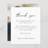 Budget minimalistische tekst Foto Weddenschap Hart (Voorkant / Achterkant)