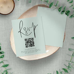 Budget Mint QR Code Script Weduwend RSVP