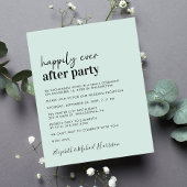 Budget Mint Wedding Reception