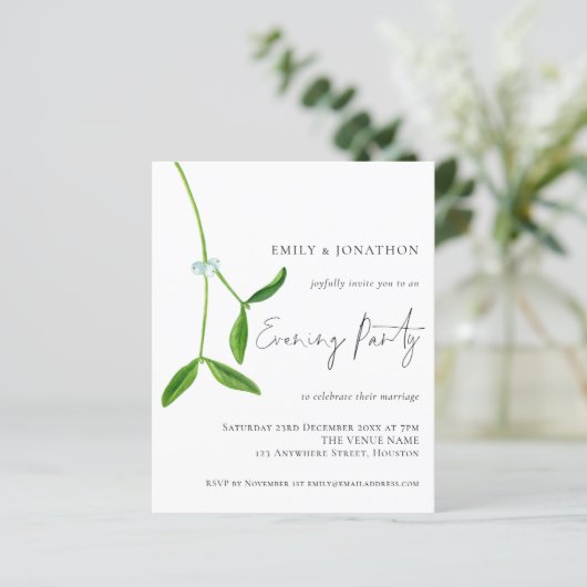 Budget Mistletoe Kerstbruiloft (Staand voorkant)