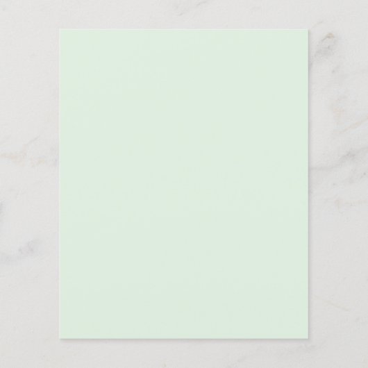 Budget Mistletoe Script kerstbruiloft RSVP (Achterkant)