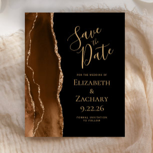 Budget Mocha Bruin Goud Agate Zwart Bewaar de Datu