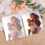 Budget MOD Calligrafie met Duo Photo Save the Date<br><div class="desc">Eenvoudig en minimalistisch omschrijven deze chique volledige foto Save the Date. Het is een budgetversie, dus je bespaart meer geld. Uw uitnodiging zal net zo uniek zijn als uw foto's. Het is geweldig voor de lente, zomer bruiloften, strand, Boho bruiloften, herfst bruiloften, rustieke bruiloften, winter bruiloften & meer. ** SATIJNPAPIER...</div>
