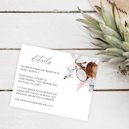 Budget MOD Coconut Coral & White Floral - Gegevens Flyer