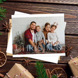 Budget MOD Ele minimalist kerstfoto