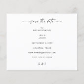 Budget MOD Foto en kalligrafie 5 Bespaar de Datum Flyer (Achterkant)