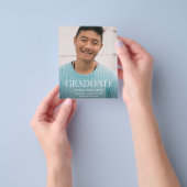 Budget Mod Foto GraduPartij Verticaal Flyer (Hand)