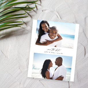 Budget MOD H Duo Foto De datum opslaan Flyer