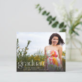 Budget MOD Mod Foto Afstuderen Aankondiging H (Staand voorkant)